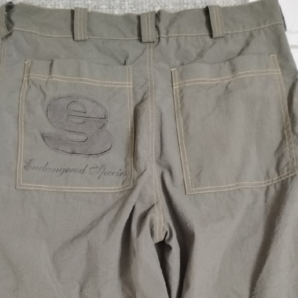 Endangered Species Rare Vintage Men's Skater Pants! One Of A Kind Vintage Rare!